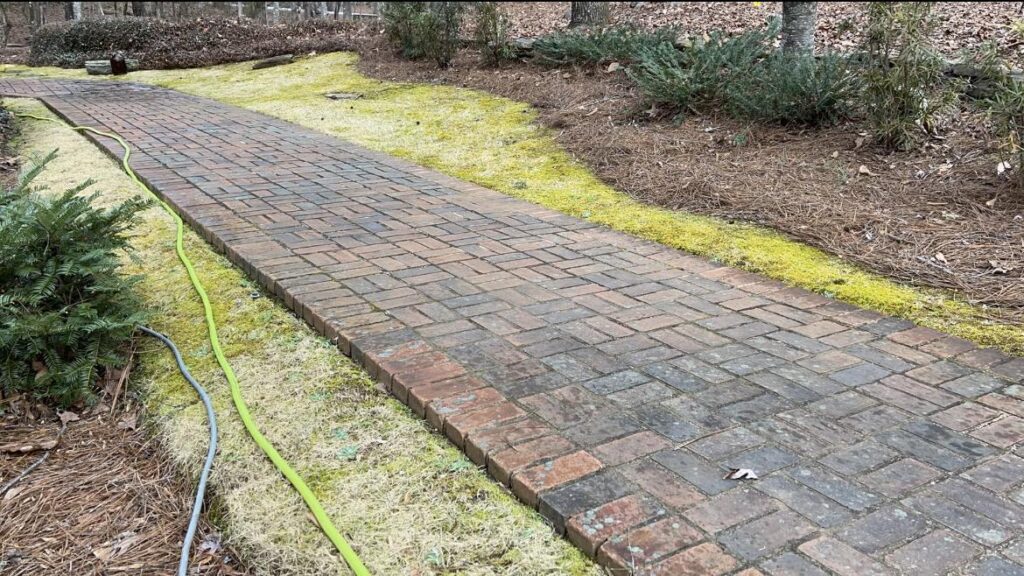 power washing pine mountain slide 8